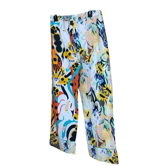 Marcos Navarro Womens Anthropologie Tigress Flannel Sleep Pants Size M Lounge - Picture 3 of 8